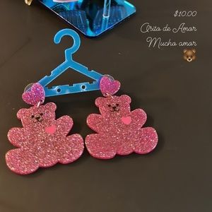 Osos de amor earrings